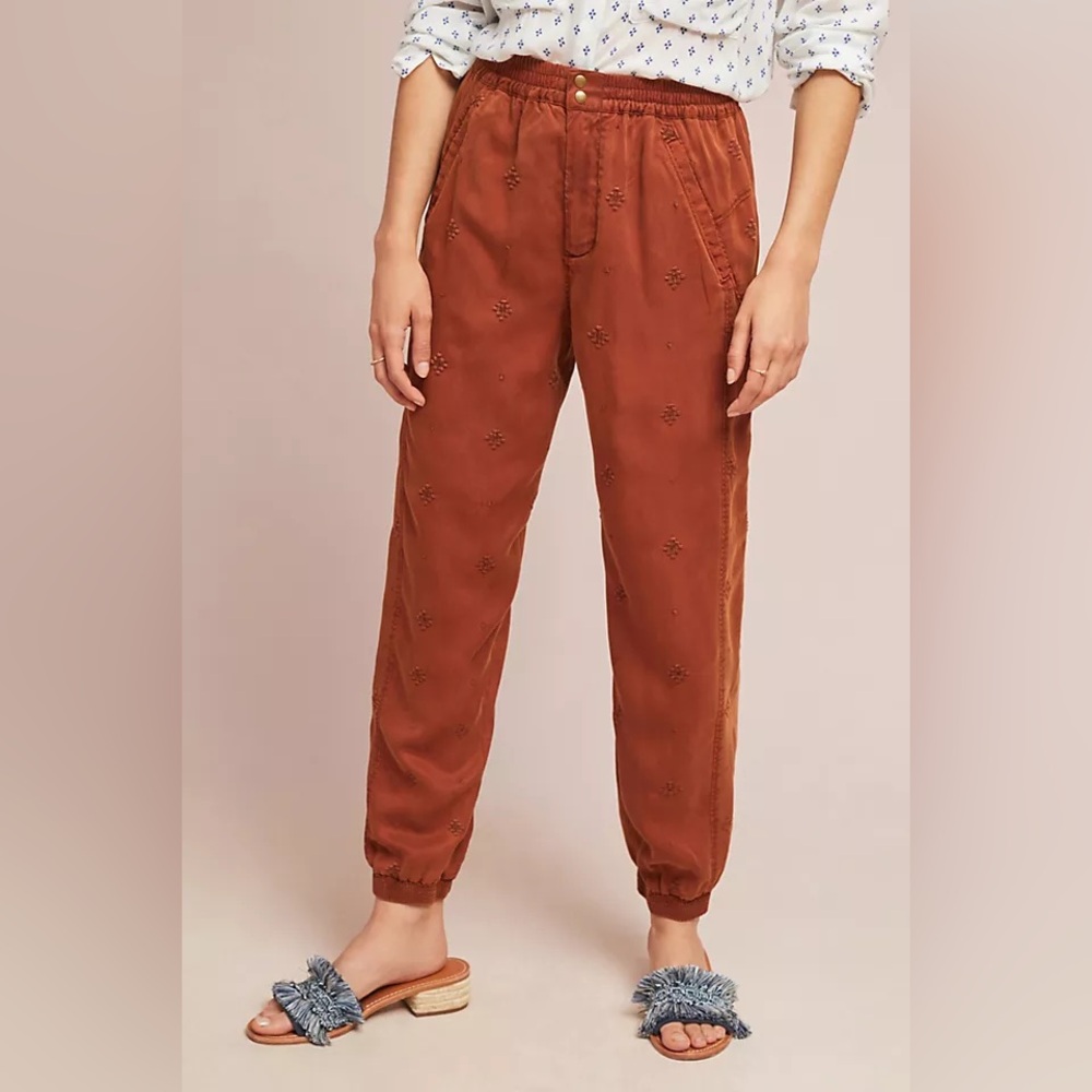rowan embroidered jogger pant